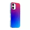 Puzdro LAUT HUEX WAVE iPhone 17 16 cm modrá ružová