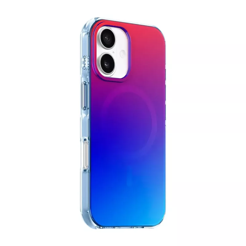 Puzdro LAUT HUEX WAVE iPhone 17 16 cm modrá ružová