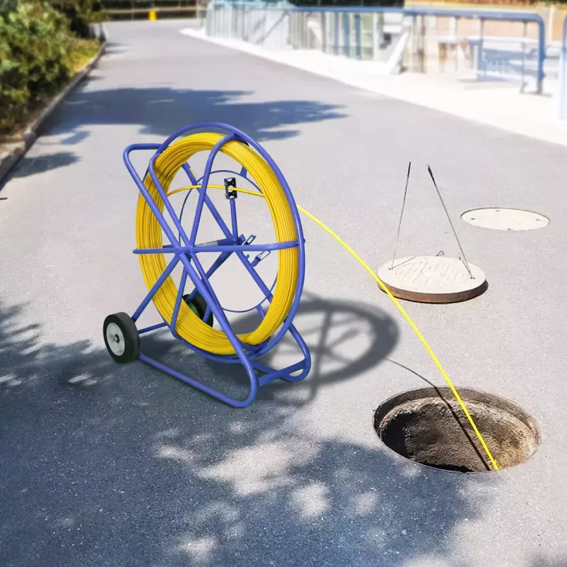 Extralink Pilot Tyč na naťahovanie káblov, 8mm x 200m, sklolaminát FRP