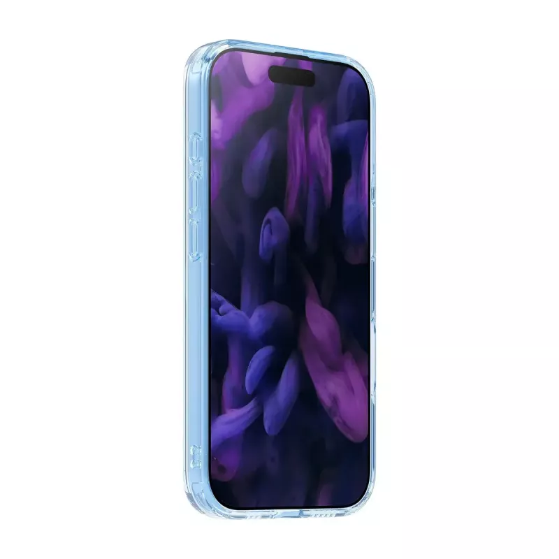 Puzdro LAUT CRYSTAL FLURO iPhone 17 svetlomodrá 16 cm