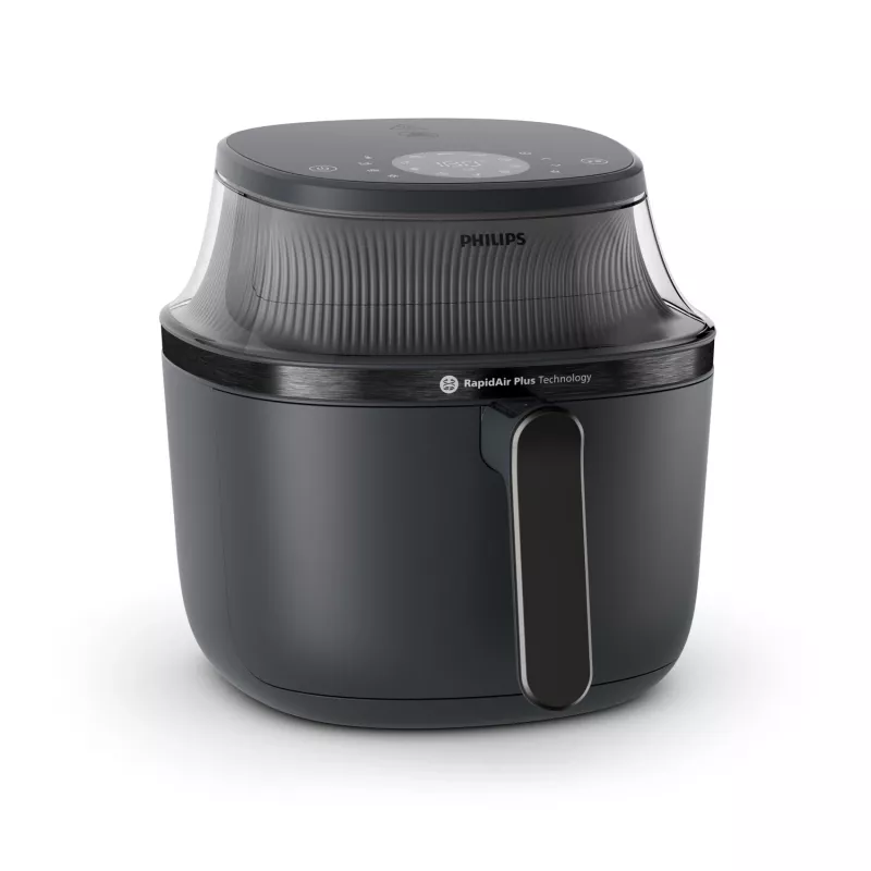 Teplovzdušná fritéza Philips 3000 Series NA330/00 — 6,2 l, 1700 W, dotykové LED, čierna