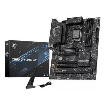 Základná doska MSI Z890 Gaming WiFi — Intel Z890 ATX, LGA1851 (S1851), DDR5, 4x DIMM, Wi‑Fi 7, 2.5GbE, 3x M.2