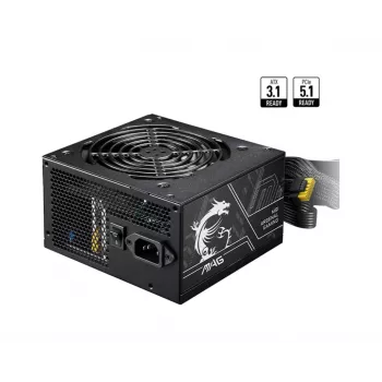 Napájací zdroj MSI MAG A650BN PCIE5 II 650W 20+4 pin ATX 80 PLUS Bronze čierny