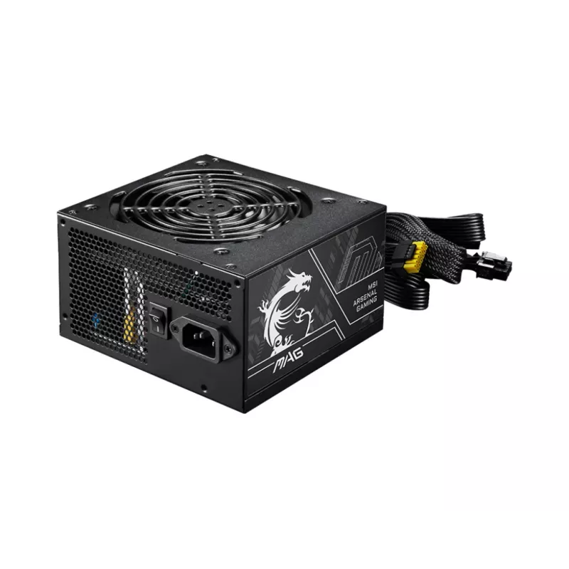 Napájací zdroj MSI MAG A650BN PCIE5 II 650W 20+4 pin ATX 80 PLUS Bronze čierny