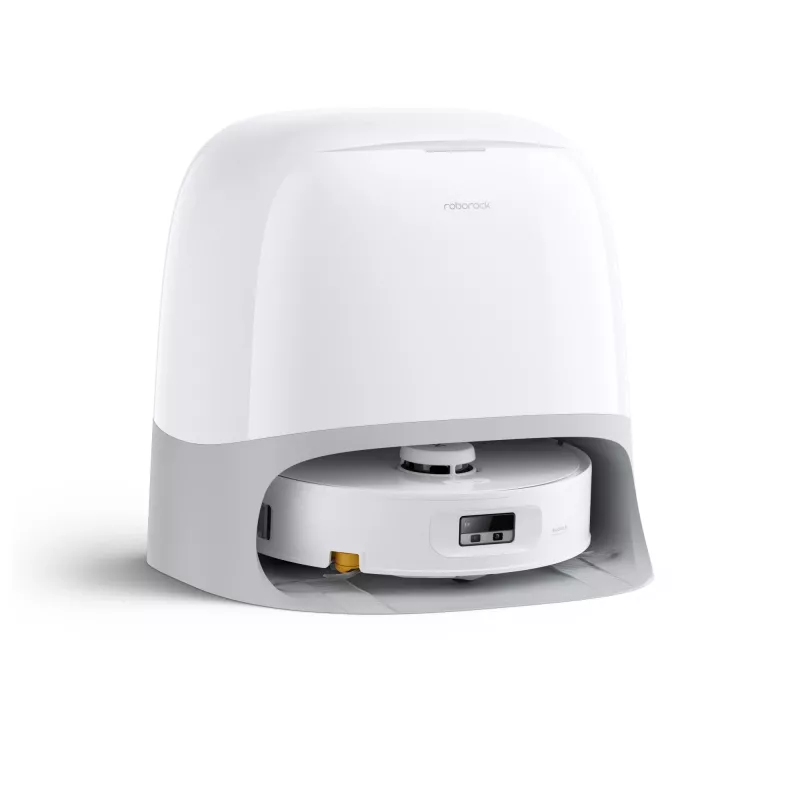 Roborock robotický vysávač Qrevo Curv 2 Flow – vrecko na prach, 0,325 l, Li-Ion 5200 mAh, 240 min, biela