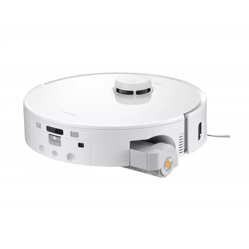 Roborock robotický vysávač Qrevo Curv 2 Flow – vrecko na prach, 0,325 l, Li-Ion 5200 mAh, 240 min, biela