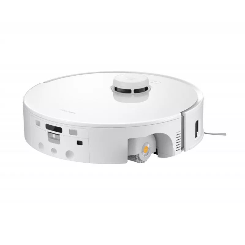 Roborock robotický vysávač Qrevo Curv 2 Flow – vrecko na prach, 0,325 l, Li-Ion 5200 mAh, 240 min, biela