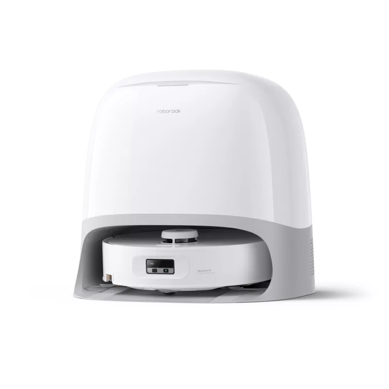 Roborock robotický vysávač Qrevo Curv 2 Flow – vrecko na prach, 0,325 l, Li-Ion 5200 mAh, 240 min, biela