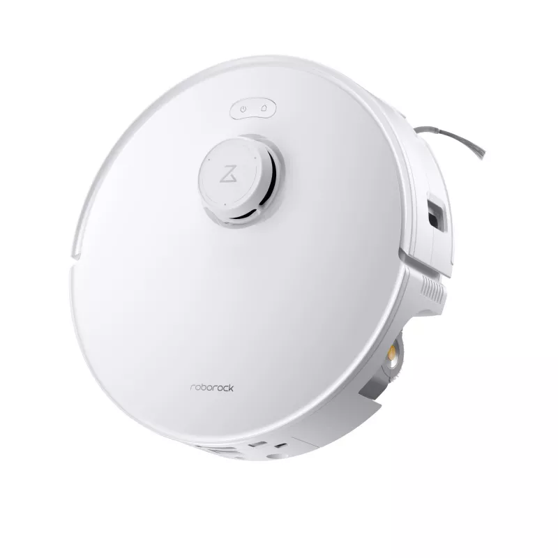 Roborock robotický vysávač Qrevo Curv 2 Flow – vrecko na prach, 0,325 l, Li-Ion 5200 mAh, 240 min, biela
