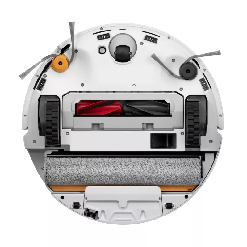 Roborock robotický vysávač Qrevo Curv 2 Flow – vrecko na prach, 0,325 l, Li-Ion 5200 mAh, 240 min, biela