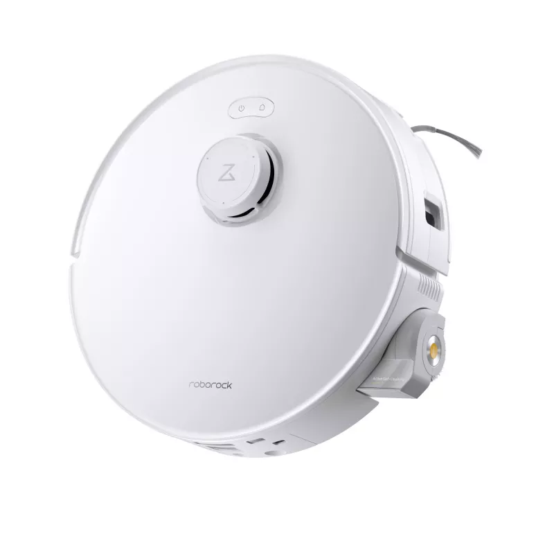Roborock robotický vysávač Qrevo Curv 2 Flow – vrecko na prach, 0,325 l, Li-Ion 5200 mAh, 240 min, biela