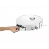 Roborock robotický vysávač Qrevo Curv 2 Flow – vrecko na prach, 0,325 l, Li-Ion 5200 mAh, 240 min, biela