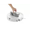 Roborock robotický vysávač Qrevo Curv 2 Flow – vrecko na prach, 0,325 l, Li-Ion 5200 mAh, 240 min, biela