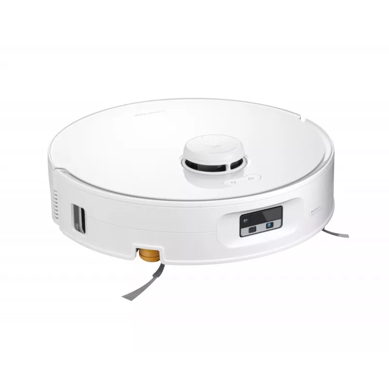 Roborock robotický vysávač Qrevo Curv 2 Flow – vrecko na prach, 0,325 l, Li-Ion 5200 mAh, 240 min, biela