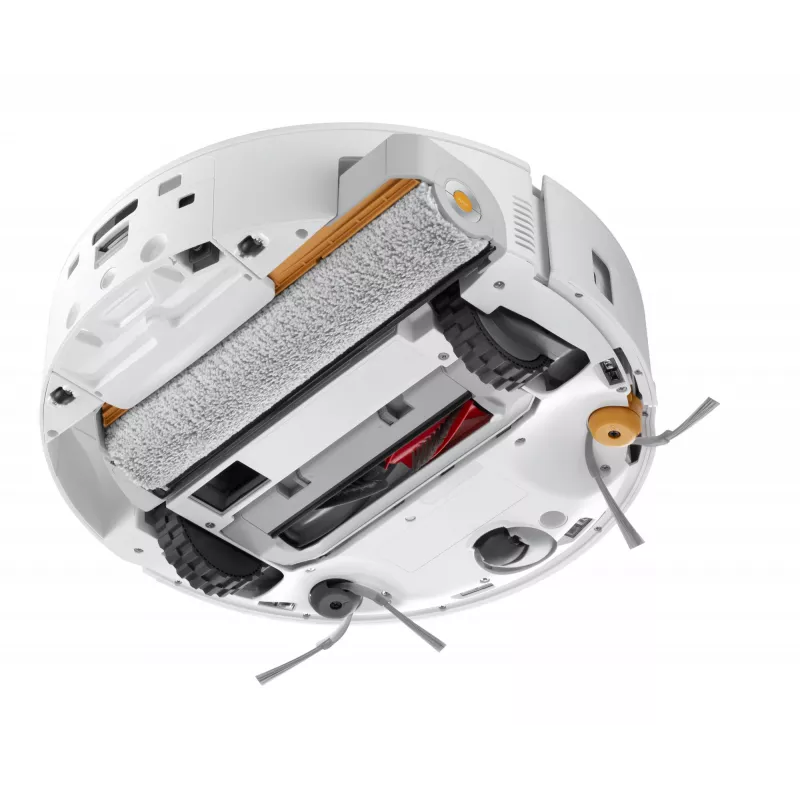 Roborock robotický vysávač Qrevo Curv 2 Flow – vrecko na prach, 0,325 l, Li-Ion 5200 mAh, 240 min, biela