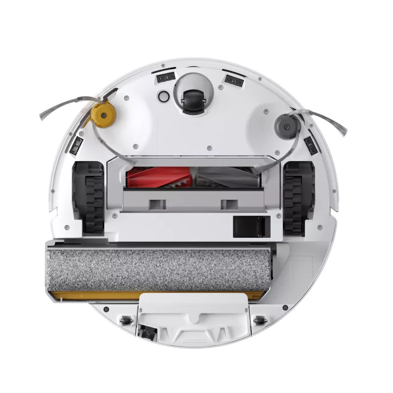 Roborock robotický vysávač Qrevo Curv 2 Flow – vrecko na prach, 0,325 l, Li-Ion 5200 mAh, 240 min, biela