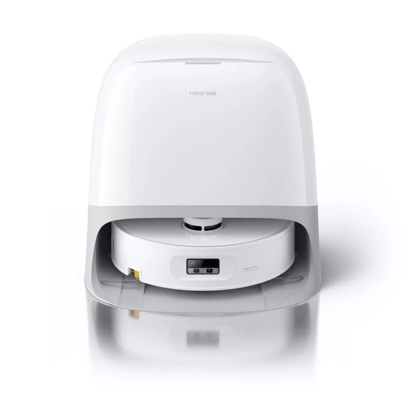 Roborock robotický vysávač Qrevo Curv 2 Flow – vrecko na prach, 0,325 l, Li-Ion 5200 mAh, 240 min, biela