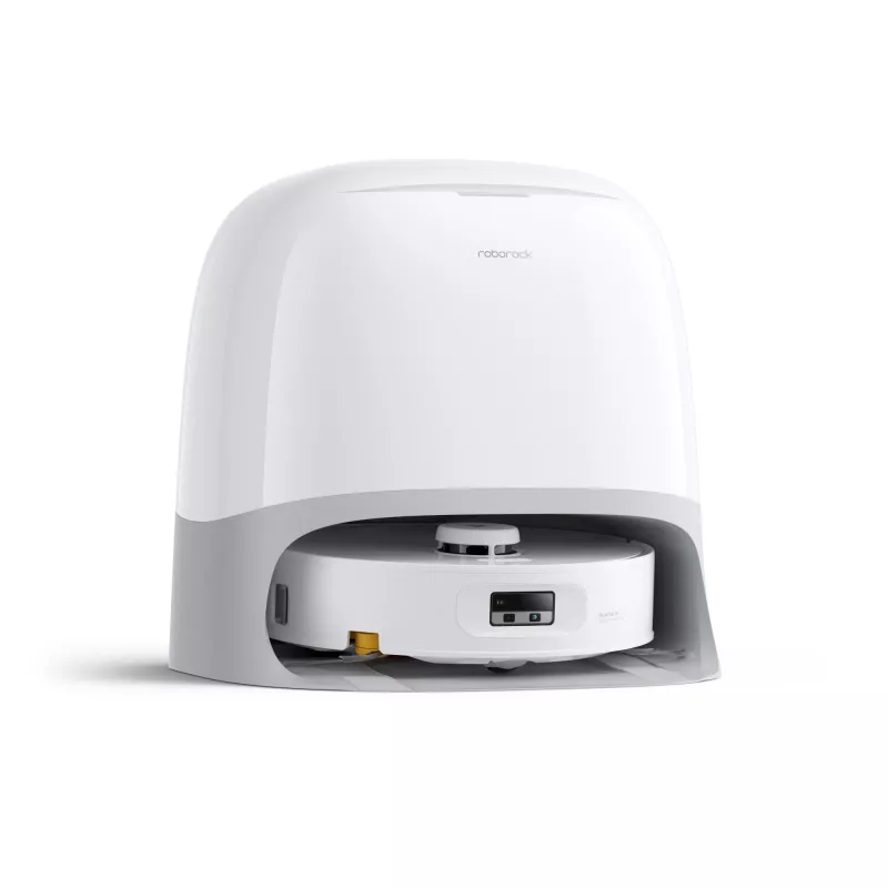Roborock robotický vysávač Qrevo Curv 2 Flow – vrecko na prach, 0,325 l, Li-Ion 5200 mAh, 240 min, biela