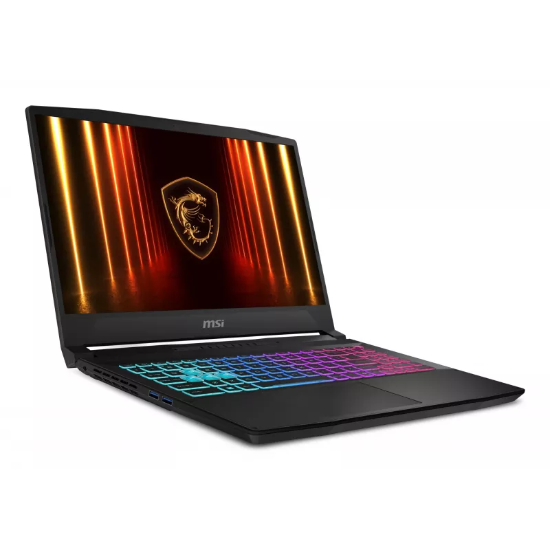 Notebook MSI Katana 15 HX B14WGK-847NL — 39,6 cm (15,6 inch) Full HD, Intel Core i7-14650HX, 16 GB DDR5, 1 TB SSD, NVIDIA GeForce RTX 5070, Windows 11