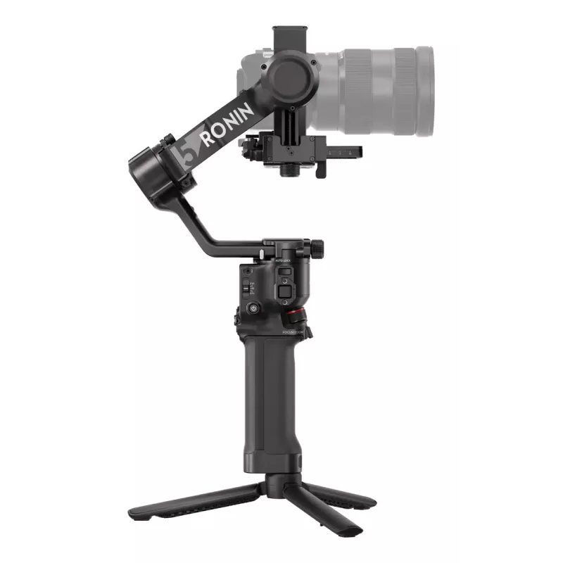 Stabilizátor kamery DJI RS 5 — hliník, čierna, 30 h výdrž, 1,46 kg