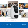 IP kamera TP-Link Tapo C245D 2304×1296, 3,1 mm objektív, 104,3° hor., montáž na strop/stenu, bezdrôtová, interiér, biela