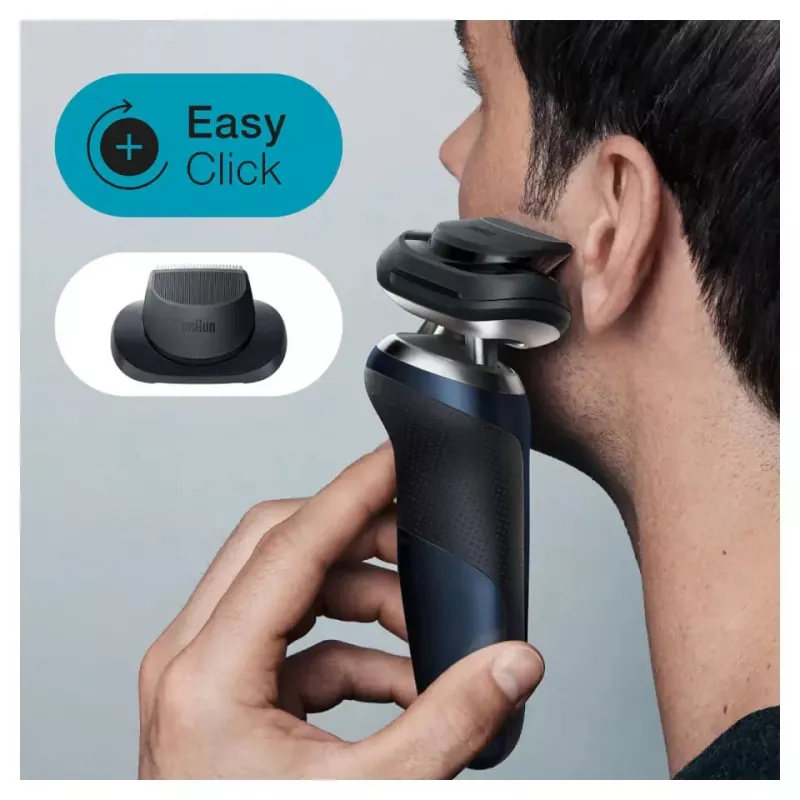Braun Series 7 71-B1200s fóliový holiaci strojček zastrihávač modrý