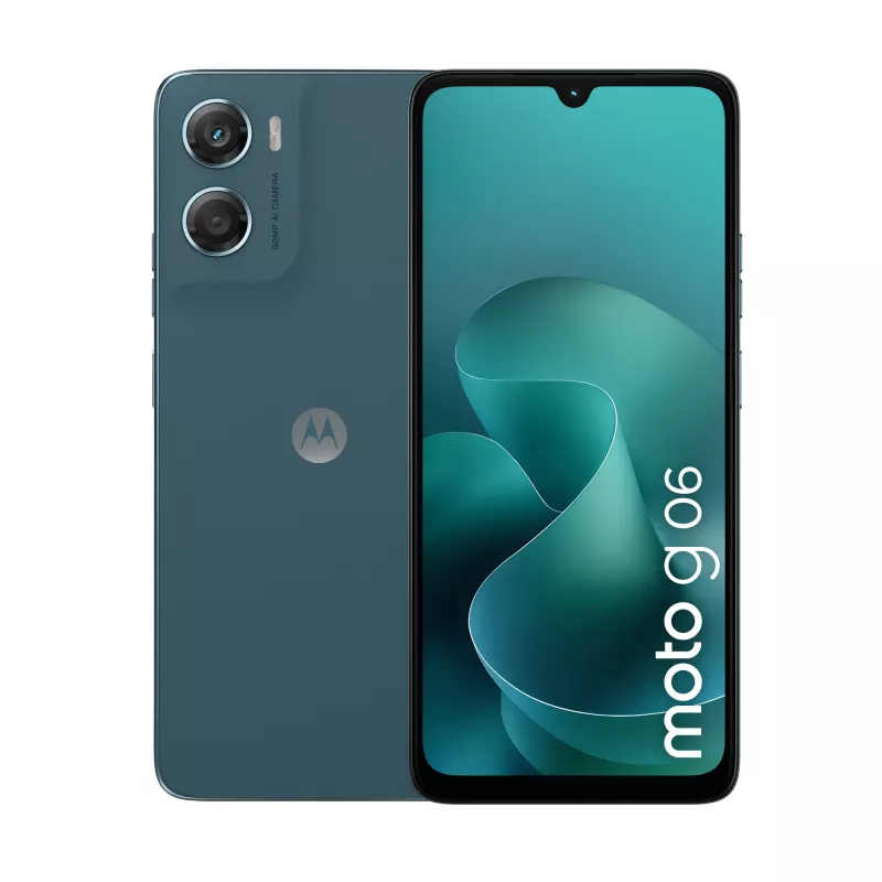 Motorola moto g06 17,5 cm (6,88 palcov) Dual-SIM Android 15 4G USB Type-C 4 GB 256 GB 5200 mAh modrá