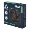 ARCTIC Freezer P14 Pro Reverse – balenie 3 ks – 140 mm A-RGB PWM ventilátor s káblovým rozbočovačom