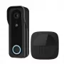 Videodomofón TRUST DOORCAM-3000 čierny, 3 MP, Wi‑Fi 2,4 GHz, MicroSD do 256 GB, batéria/USB (8–24 V)