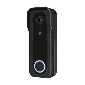 Videodomofón TRUST DOORCAM-3000 čierny, 3 MP, Wi‑Fi 2,4 GHz, MicroSD do 256 GB, batéria/USB (8–24 V)