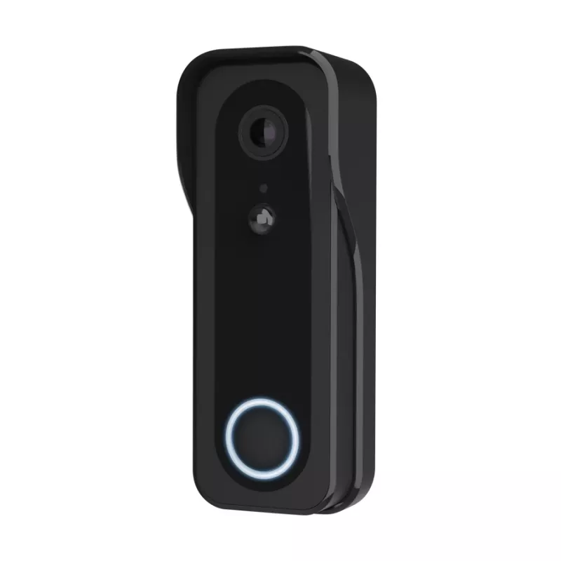 Videodomofón TRUST DOORCAM-3000 čierny, 3 MP, Wi‑Fi 2,4 GHz, MicroSD do 256 GB, batéria/USB (8–24 V)