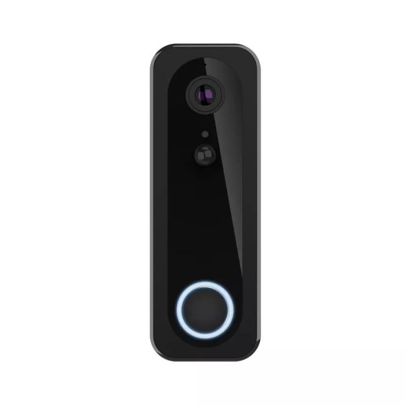 Videodomofón TRUST DOORCAM-3000 čierny, 3 MP, Wi‑Fi 2,4 GHz, MicroSD do 256 GB, batéria/USB (8–24 V)