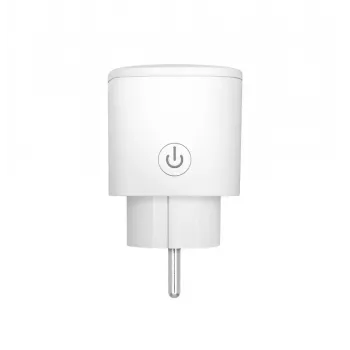 TRUST 71301 smart zásuvka – Wi‑Fi vnútorná zásuvka, 3000 W, biela, 52×52×86 mm