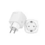 TRUST 71301 smart zásuvka – Wi‑Fi vnútorná zásuvka, 3000 W, biela, 52×52×86 mm