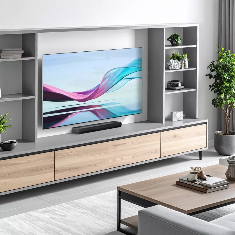 Soundbar LG S20A 2.0 kanály, 50 W, Bluetooth SBC/AAC, káblový & bezdrôtový, čierny, 650×99×63 mm