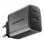 Napájací zdroj AXAGON ACU-PQ67, 67W, PD3.0 + QC4+, 1x USB-C + 1x USB-A, 100–240V, sivý/čierny
