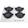 Whirlpool AKT 625/WH čierna, biela vstavaná 60 cm plynová 4 zóny