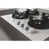 Whirlpool AKT 625/WH čierna, biela vstavaná 60 cm plynová 4 zóny