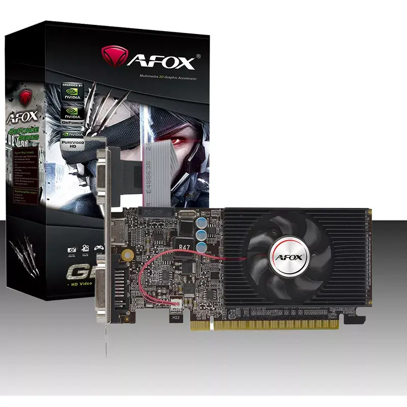 Grafická karta AFOX AF610-1024D3L7-V5 NVIDIA GeForce GT 610, 1 GB GDDR3, 64-bit, PCIe 2.0