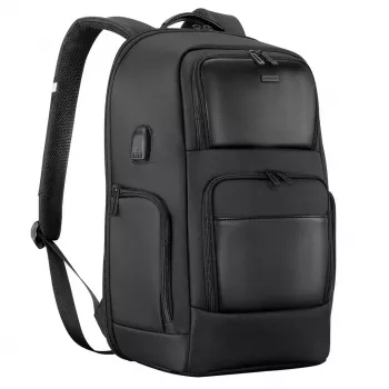 Batoh na notebook MODECOM CREATIVE 15.6 palca — puzdro na 15.6-palcové notebooky, viacero vreciek, polstrované popruhy