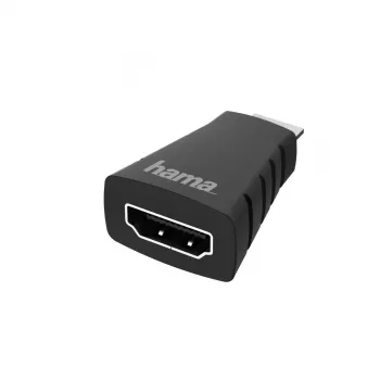 Hama 00200347 Káblový adaptér HDMI Type-C (Mini) HDMI čierna