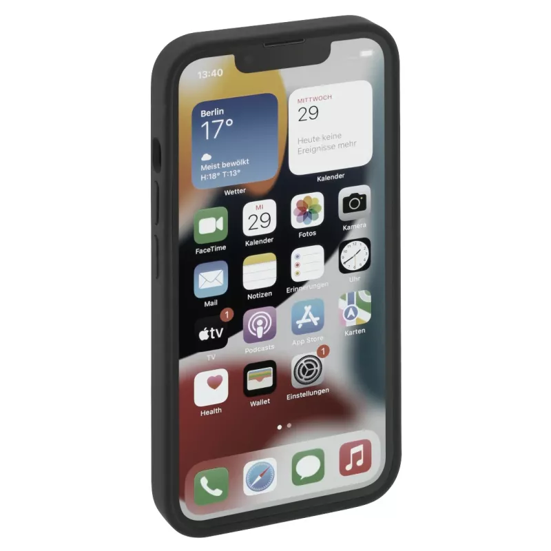 Hama MagCase Finest Feel PRO puzdro na telefón 15,5 cm (6,1 palca) kryt čierna