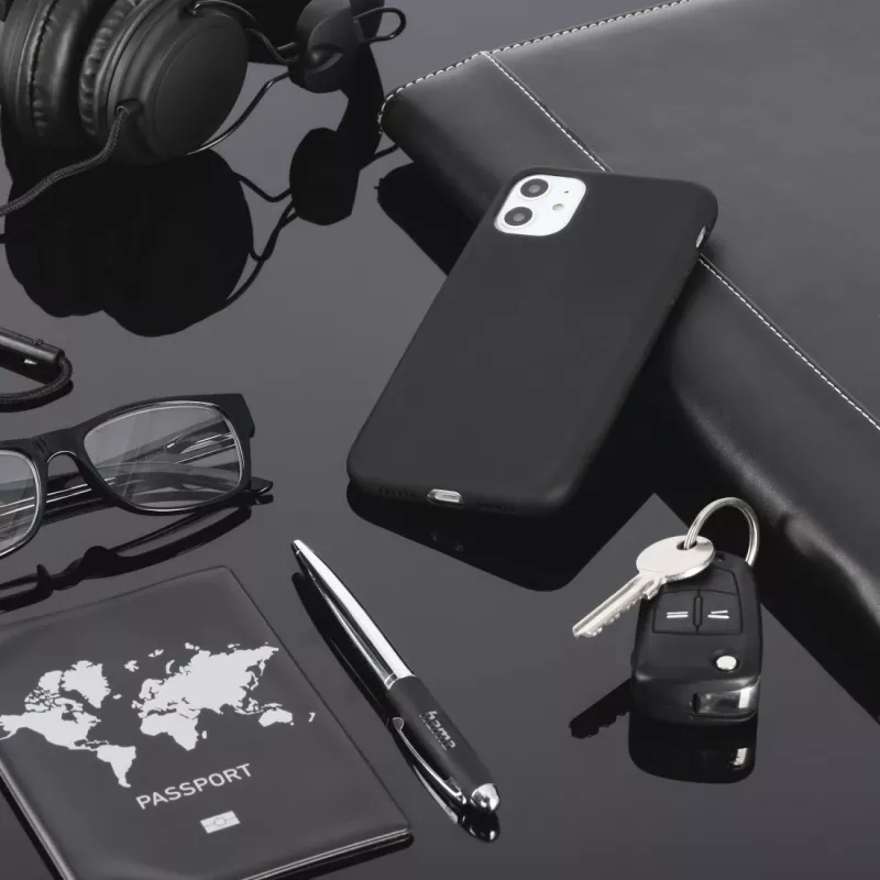 Hama MagCase Finest Feel PRO puzdro na telefón 15,5 cm (6,1 palca) kryt čierna