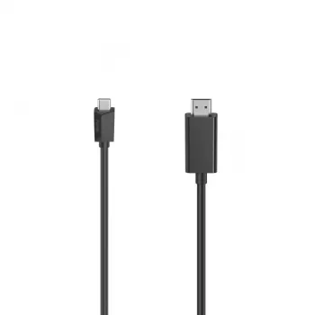 Kábel Hama 00200719 USB 3 m USB-C HDMI Type-A (štandard) čierna