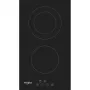 Whirlpool WRD 6030 B čierna vstavaná 30 cm sklokeramická varná doska 2 zóny