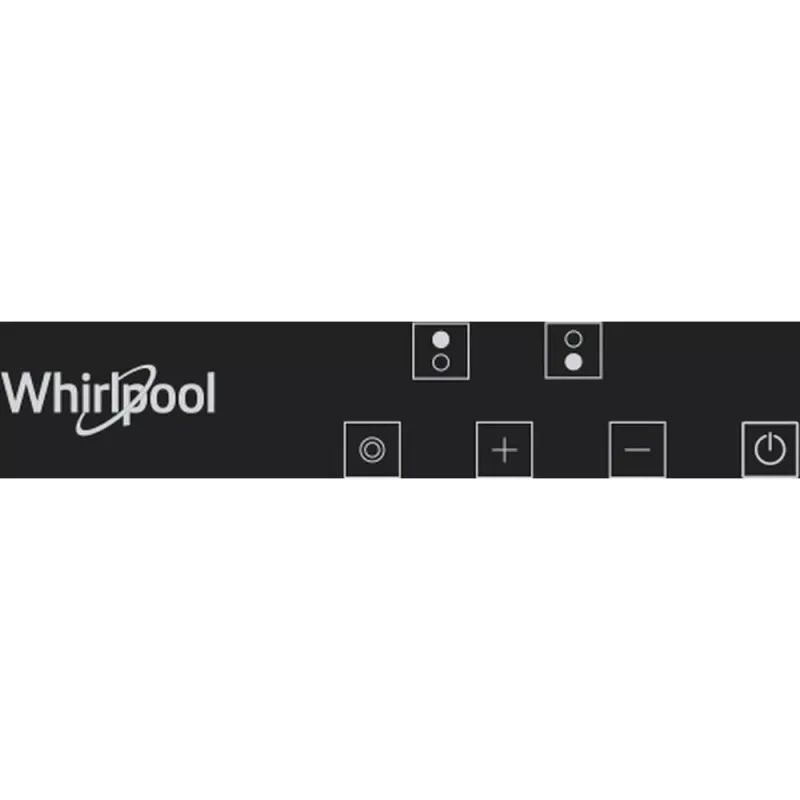 Whirlpool WRD 6030 B čierna vstavaná 30 cm sklokeramická varná doska 2 zóny