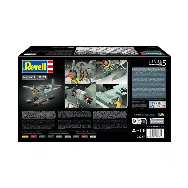 Plastový modelársky set REVELL ARADO AR 196A-3 hydroplán v mierke 1:32