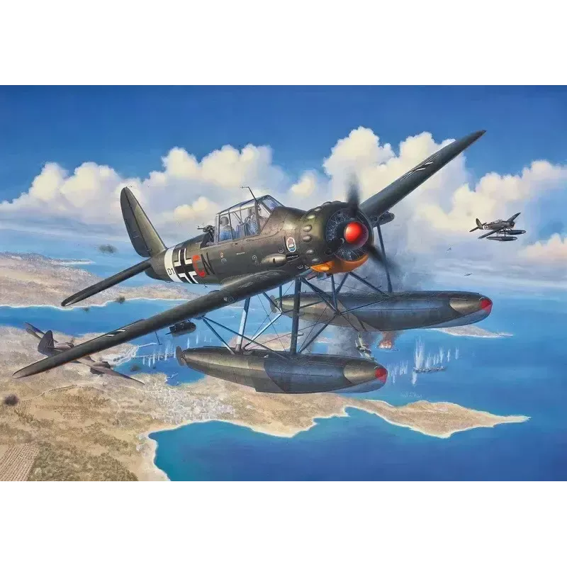Plastový modelársky set REVELL ARADO AR 196A-3 hydroplán v mierke 1:32