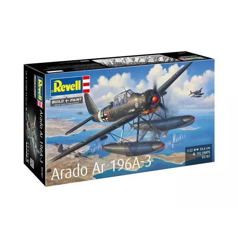 Plastový modelársky set REVELL ARADO AR 196A-3 hydroplán v mierke 1:32