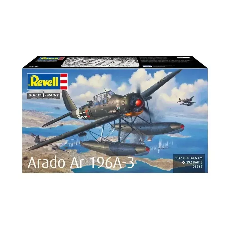Plastový modelársky set REVELL ARADO AR 196A-3 hydroplán v mierke 1:32